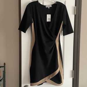 NWT Almost Famous 3/4 Sleeve Mini Dress—Large